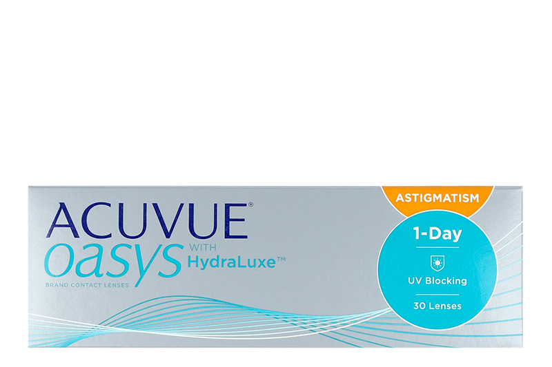 Линзы acuvue oasys 1 day for astigmatism